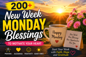 new week monday blessing
