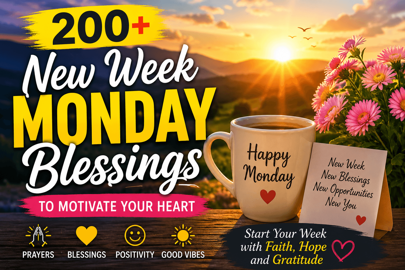 new week monday blessing