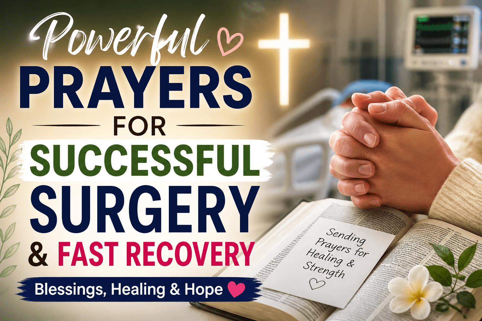 prayers for surgery and fast recovery