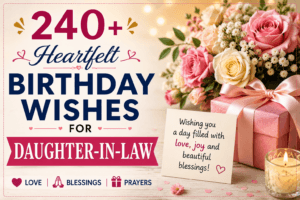 birthday wishes for daughter in law