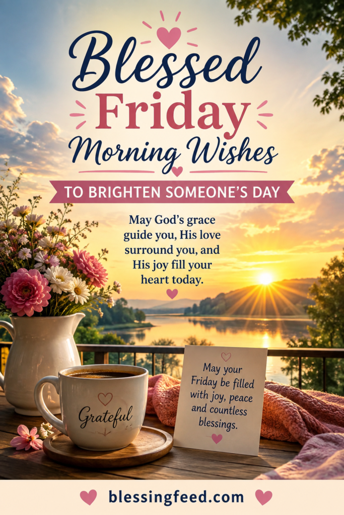 Blessed Friday morning wishes to brighten someone’s day