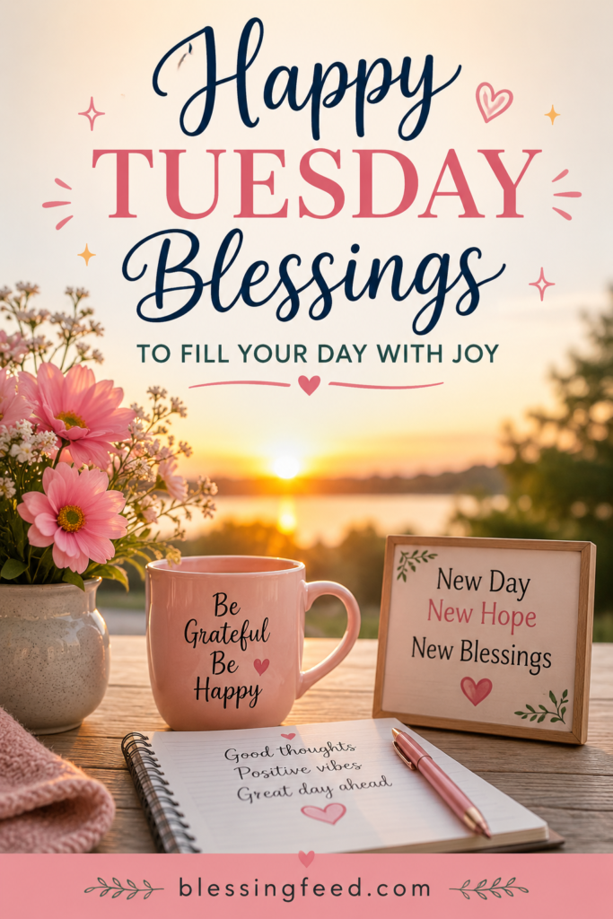 Happy Tuesday blessings to fill your day with joy