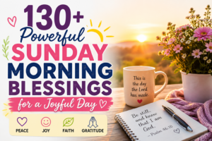 Powerful Sunday morning blessings for a joyful day